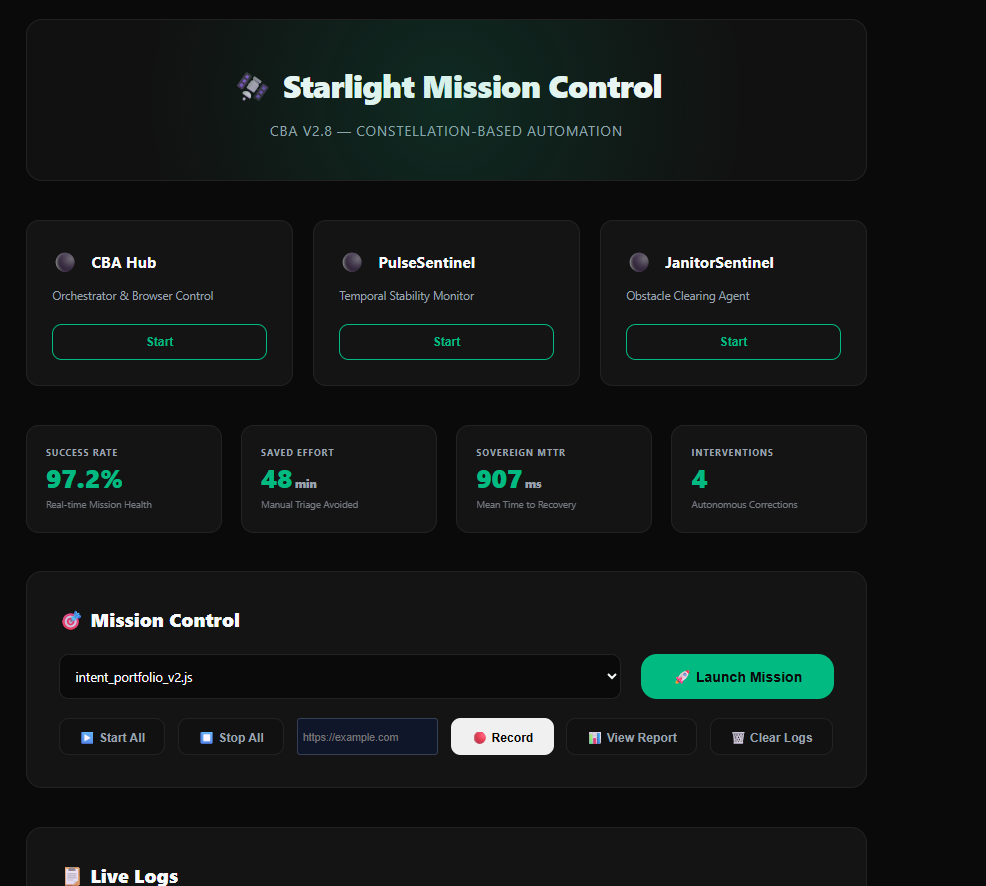 Starlight Mission Control v2.8