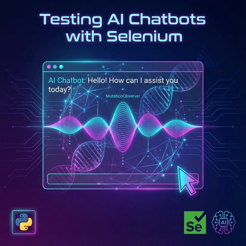Why Your Selenium Tests Fail on AI Chatbots (And How to Fix It)