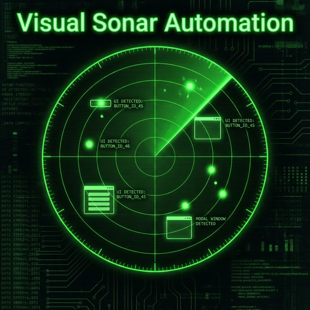 Visual Sonar: Automating the "Unautomatable" โ Remote Desktop GUI Automation with Computer Vision